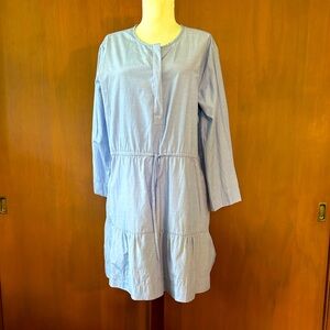 Pomander Place blue dress